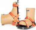Epoxy Floor Spiked Shoes with 1" Short Spikes – Adjustable Nylon Straps by WEI-PASTER