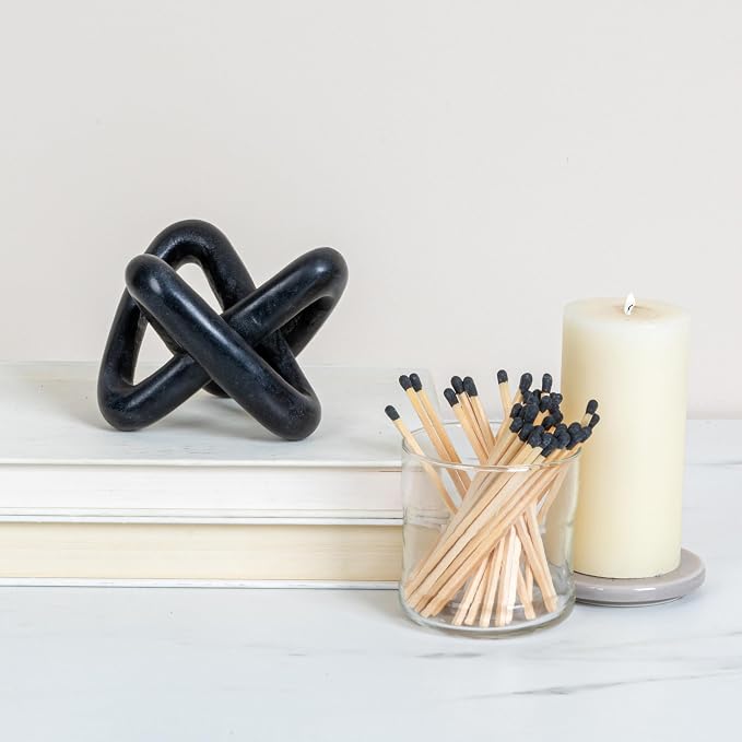 Creative Co-Op Modern Decorative Marble Link Knot - Image 7