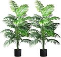 4ft 2pcs Large Artificial Plants Fake Palm Tree Tropical Palm Leaves Faux Palm by KMITANGArtificialPlant