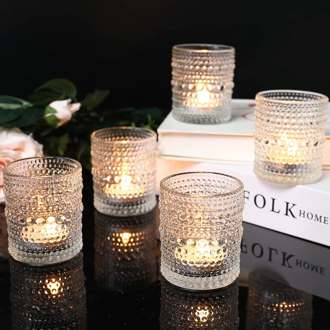 48 Pack Votive Candle Holders, Tea Light Candle Holders - Image 6