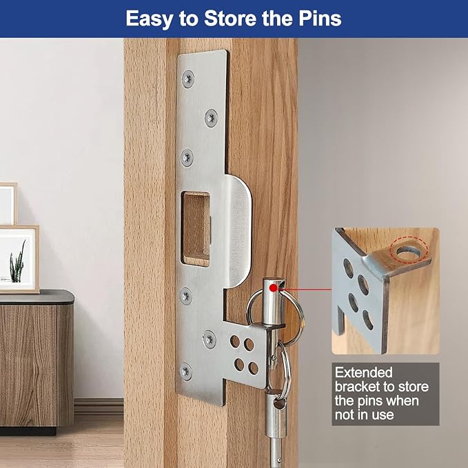 Extra Long Door Strike Plate 7", Integrated - Image 5