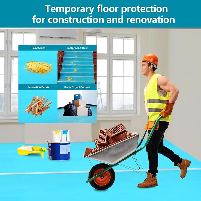 Temporary Floor Protection 39.5’’ x 50’, Floor Protection Film - Image 7