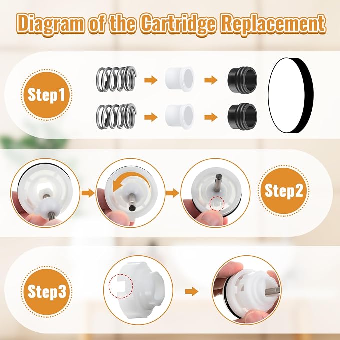 Enhon 1 Pack Shower Faucets Cartridge Compatible - Image 5