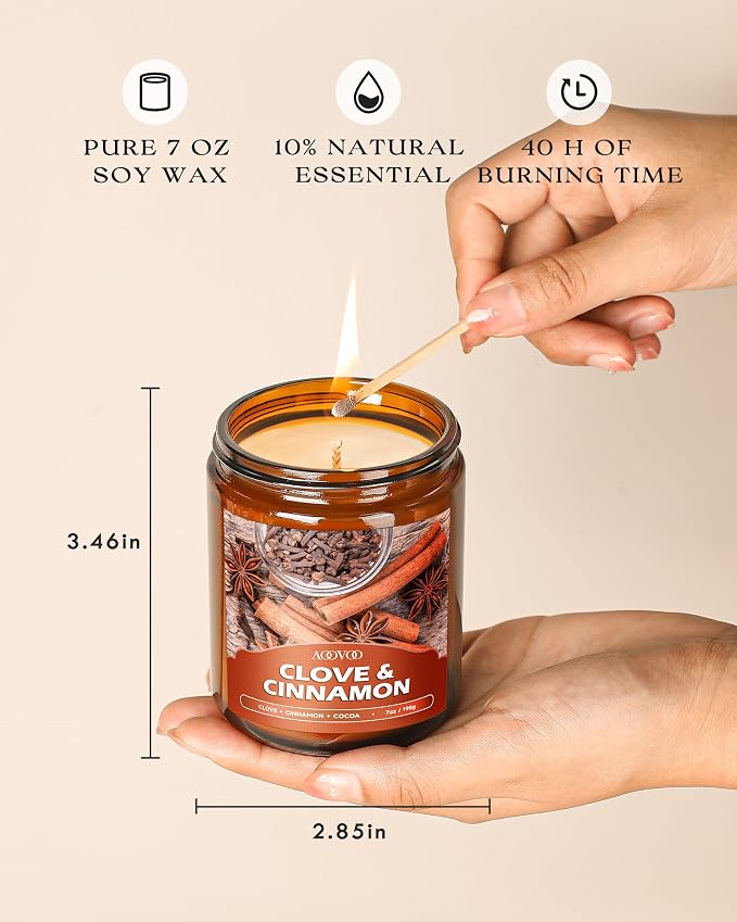 AOOVOO Fall Candles Set - Image 7