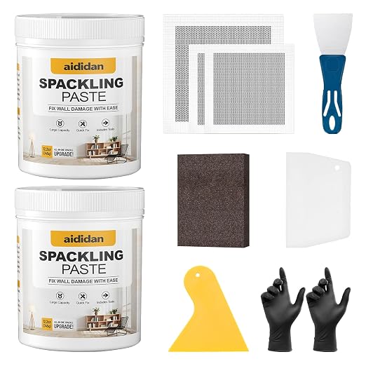 Drywall Repair Kit 2 Pack 12.2 Oz Wall Patch Repair Kit Wall Mending Agent | by aididan