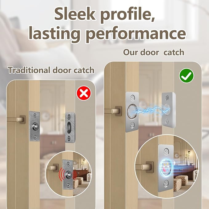 Tonitrui Upgraded Strong Magnetic Door Catch, Replacement - Image 5