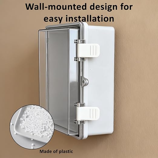 IP67 Waterproof Junction Box for Outdoor, 8.7"x6.7"x4.3" | Heavy Duty ABS - Image 6
