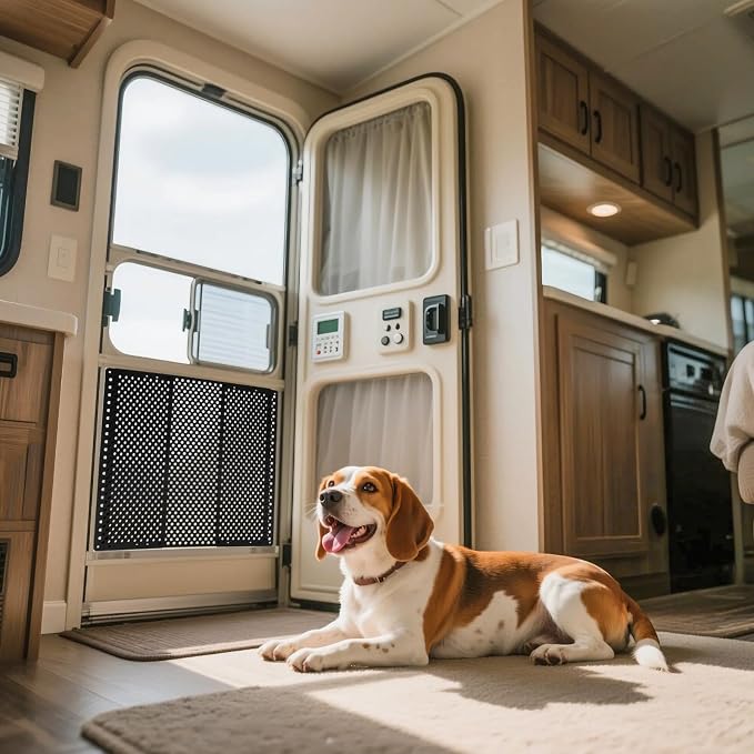 VEVOR RV Screen Door Protector, Adjusts from 22 to 31.5 inch, Adjustable Door - Image 8