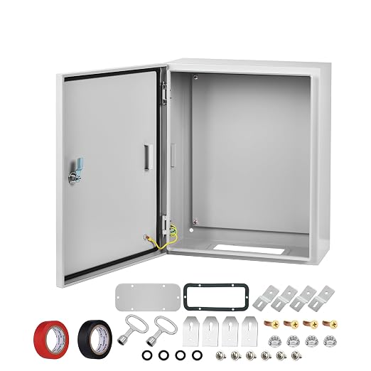 Steel Electrical Junction Box, Outdoor & Indoor Universal Project Box by AUFUNIU