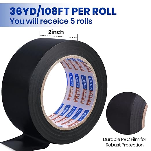ADHES Corrosion Protection Pipe Tape 2 Inch X 36 Yds | PVC Weatherproof Wrap - Image 3