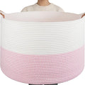 OIAHOMY 115L Extra Large Blanket Basket by MasterofSpaceOptimization
