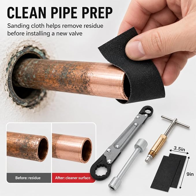 HOLDLY Angle Stop Wrench Kit - Image 5
