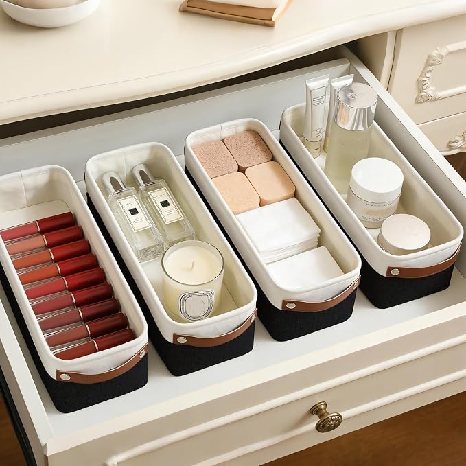 Small Fabric Storage Baskets, Decorative Basket - Image 8