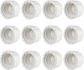 Sprinkler Cap, 1/2 PVC Threaded Cap, Sprinkler Head Cap | 12 Pack, 1/2 BSPT by Unknown