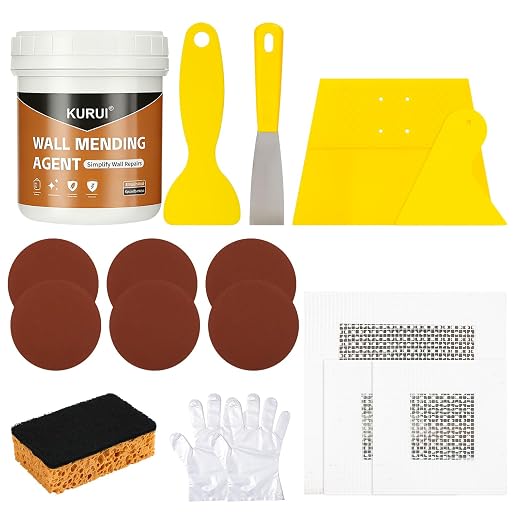 KURUI Drywall Repair Kit, 8.8oz Spackle Wall Repair Paste by KURUI
