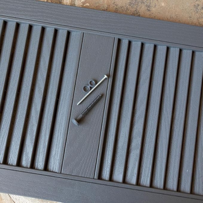 Builders Edge 12 in. W x 47 in. H Builders Edge, Standard Two Equal Panels - Image 8