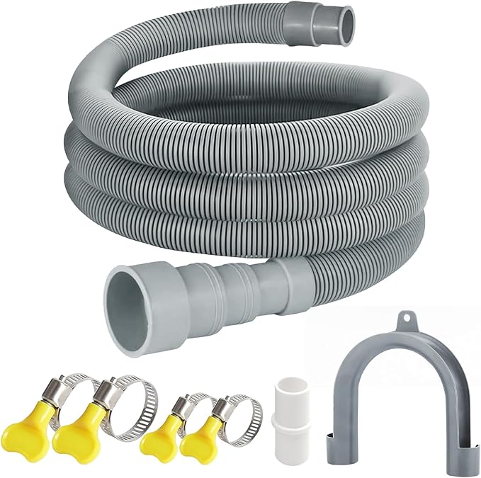 6.5ft Universal Washing Machine Drain Hose Extension Kit by Jmlwlzx