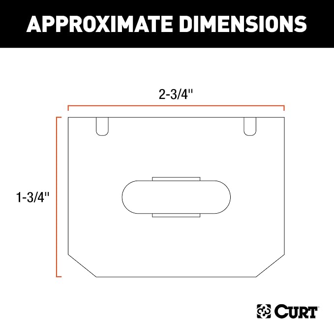 CURT 58300 Vehicle-Side Trailer Wiring Harness Mounting Bracket - Image 2