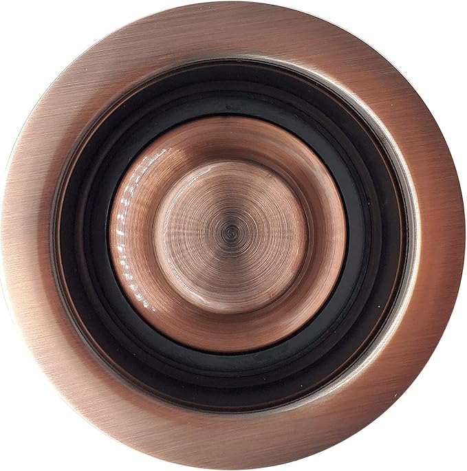 Westbrass A2089-11 4-1/4" Kitchen Sink Waste Disposal Drain Flange and Stopper - Image 2