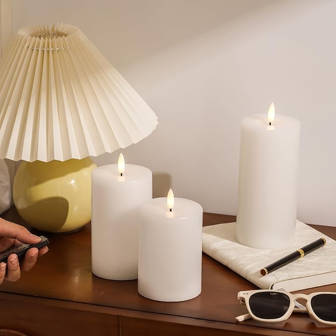 Stmarry White Flameless Candles - Image 7