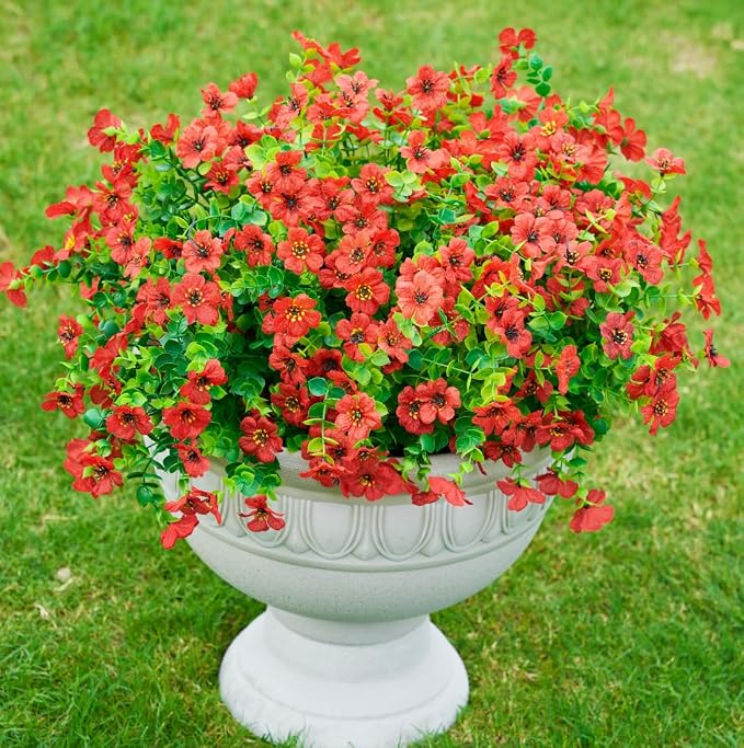 Artificial Flowers for Outdoor Indoor Garden Home Decoration, Faux Flower Daisy - Image 7