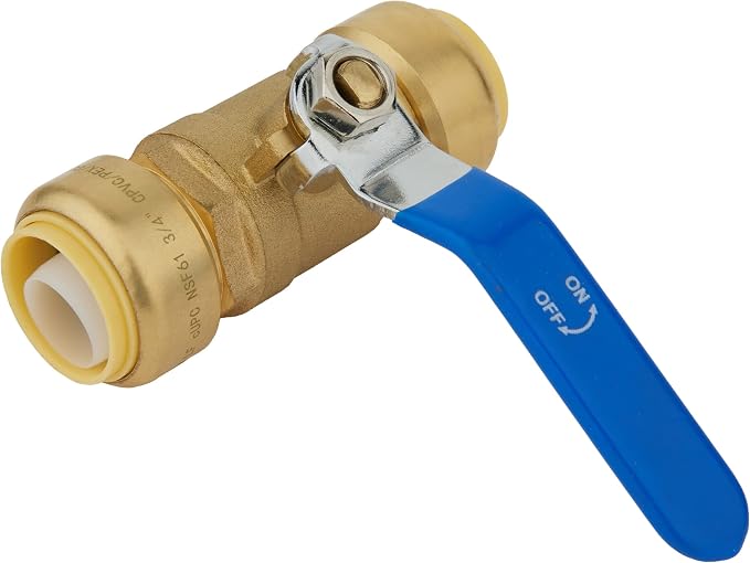 EFIELD 1/2 Inch Push-Fit Full Port Ball Valve | - Image 5