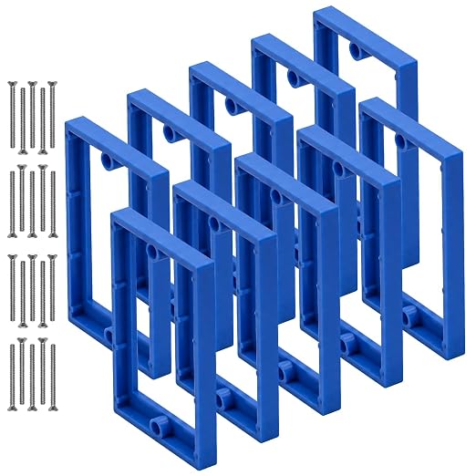 1/4", Single Gang Outlet Box Extender by YQSIYU