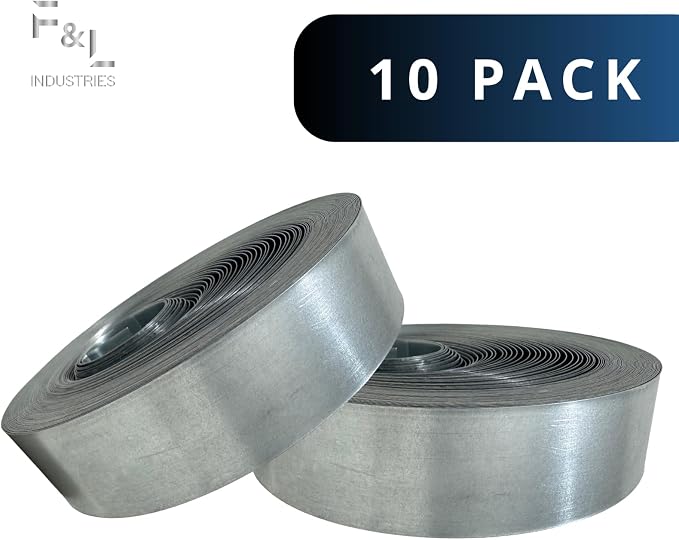 F&L 710-003 Heavy-Duty Metal Strap – 26 Gauge Galvanized Steel, 1-1/2" x 100 ft - Image 6