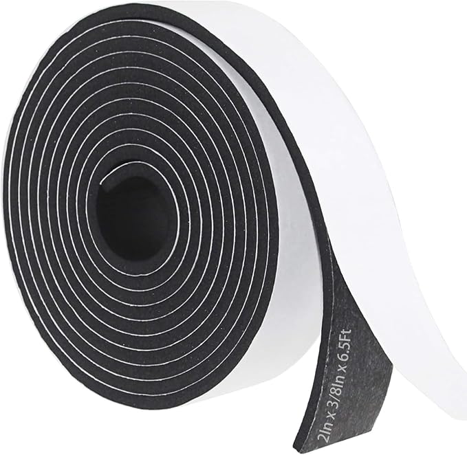 Storystore Weather Stripping Foam Tape, Noise Reduction & Gap Sealing by Storystore