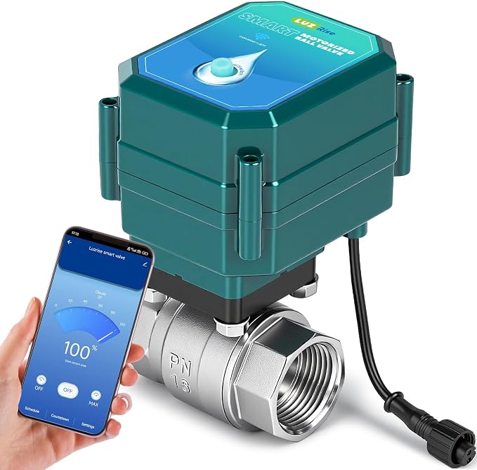 Smart Motorized Ball Valve by Luzrise