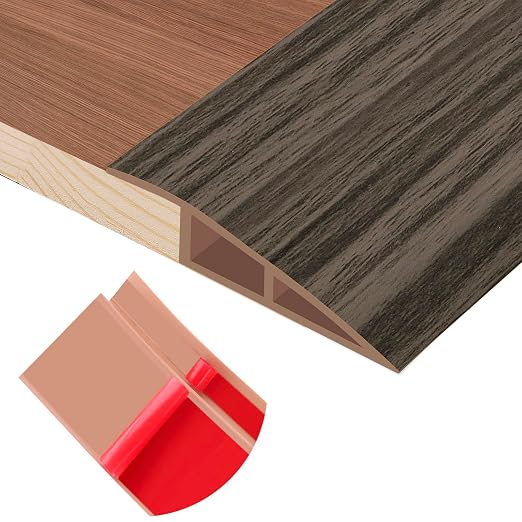 Floor Transition Strip Self Adhesive Vinyl Door Threshold Strip | Rubber by Heonay
