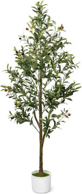 5FT Artificial Olive Tree Indoor Tall Faux by LuceAlberi