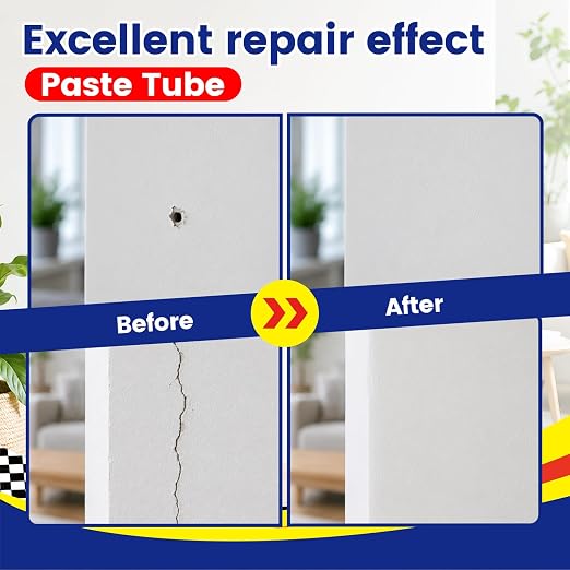Drywall Repair Kit 3 Tubes, Spackle Wall Repair Paste Kit | 3×100g Putty - Image 5