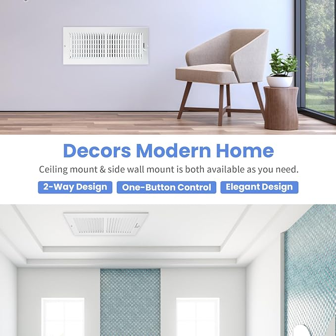 16 x 6 Inch Air Vent Covers for Wall or Ceiling - Image 7