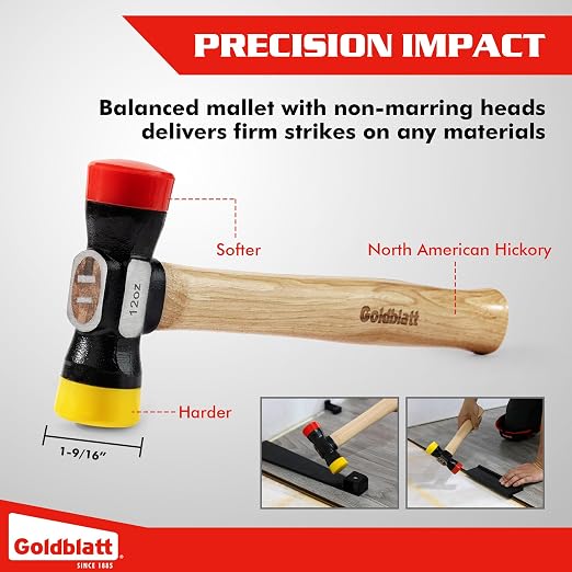 Goldblatt Laminate Flooring Tools, Professional Wood LVP Installation Kit | - Image 3