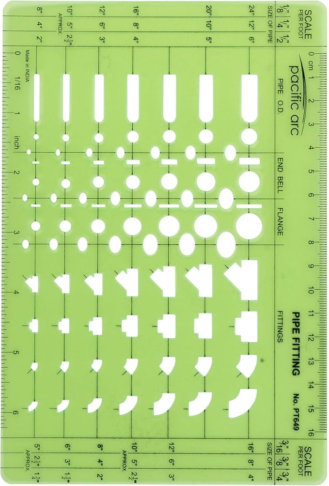 Pacific Arc Pipe Fitting Template Guide, by PacificArc