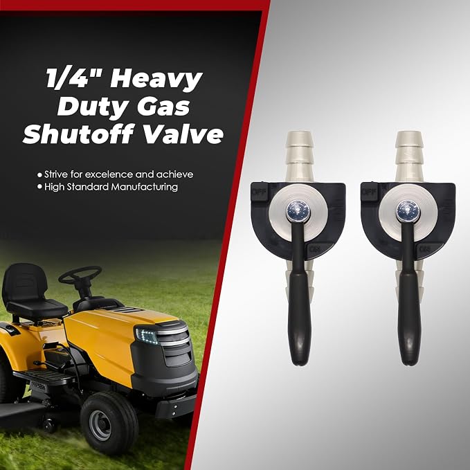 Nakkaa 1/4" Heavy Duty Gas Shut Off Valve Compatible - Image 4