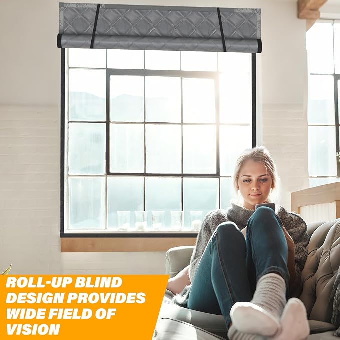 Beeveer Visible Thermal Window Attic Insulation Kit, Oxford Cotton | - Image 6