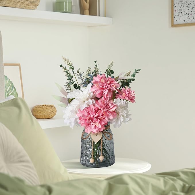 Faux Flowers in Vase, Artificial Flowers in Vase, Table Centerpieces - Image 8