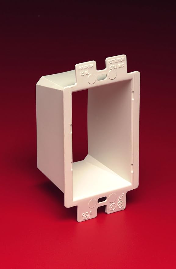 Arlington BE1-25 Electrical Outlet Box Extender - Image 4