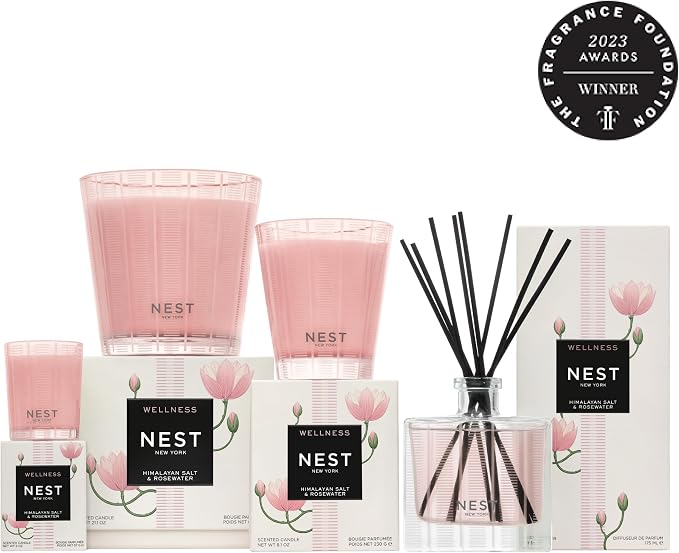 NEST New York Scented Classic Candle, Himalayan Salt & Rosewater - Image 7