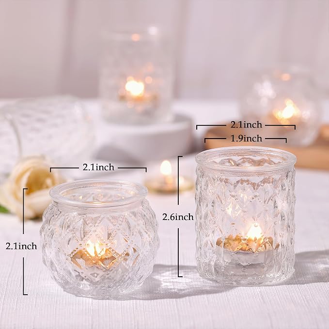 NITIME 36Pcs Votive Candle Holders, - Image 2