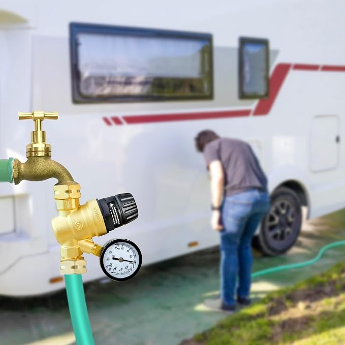 STMOUTUO RV Water Pressure Regulator Valve - Image 3