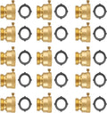 Brass Hose Bib Backflow Preventer, 3/4 "FHT x 3/4" MHT, Garden Hose Bib by PLUMBINGMASTER