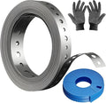Galvanized Metal Pipe Strap 3/4" 32.8FT, 32-Gauge by Yucime