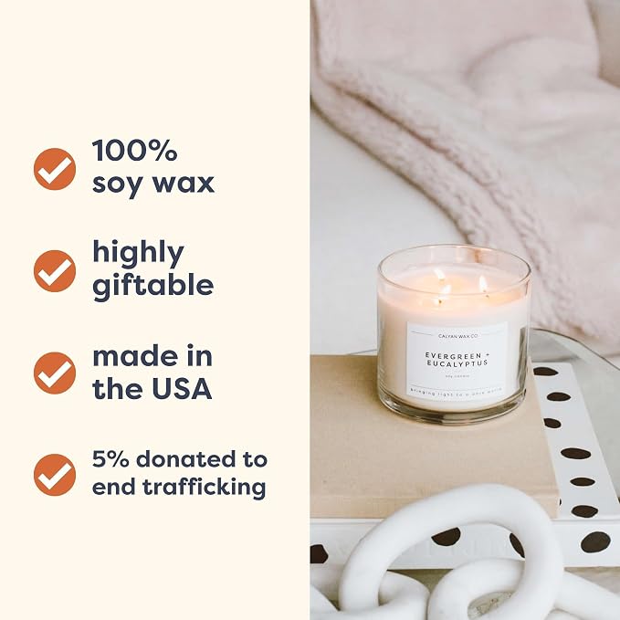 Apples & Maple Bourbon 3 Wick Scented Candle - Image 3