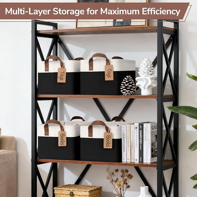 CHICVITA 4 Pack Fabric Storage Bins - Image 5