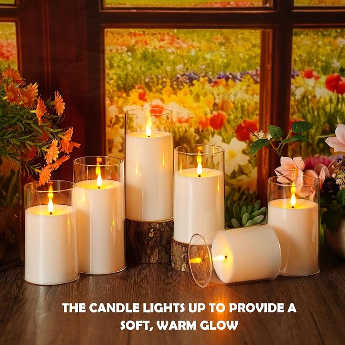 kakoya Flickering Flameless Candles Battery Operated - Image 6
