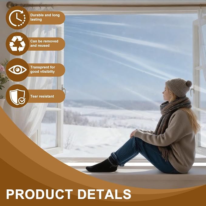 Adjustable Window Insulation Kit - Image 7