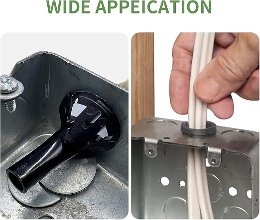 Electrical Box Knockout Plugs Junction Box Adapter Clap Connectors Non-metallic - Image 3